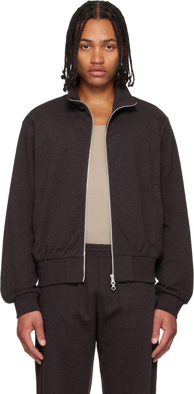 【1up】OUR LEGACY MOB JACKET 44 OUR LEGACY: Brown Mob Jacket | SSENSE United Kingdom