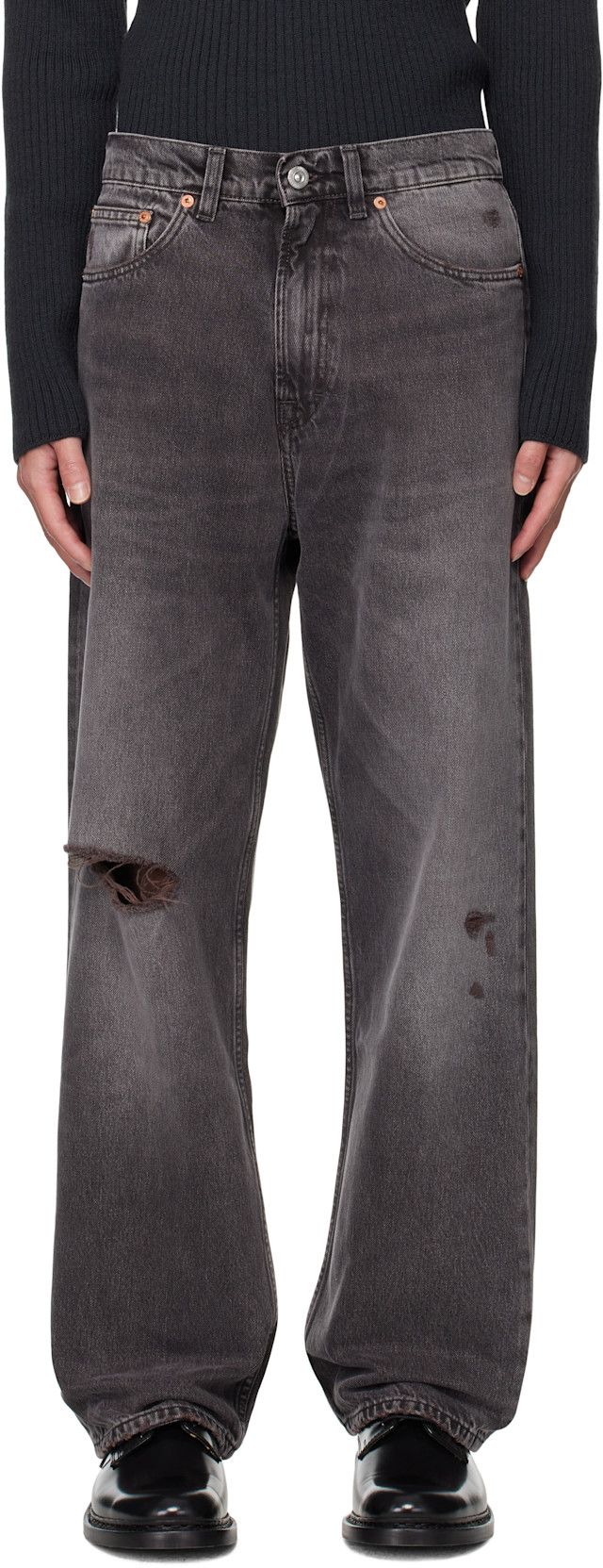 OUR LEGACY: Gray Third Cut Jeans | SSENSE