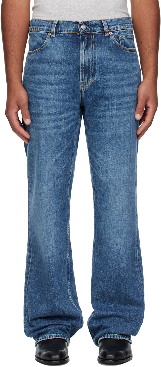 OUR LEGACY: Blue Carlson Cut Jeans | SSENSE