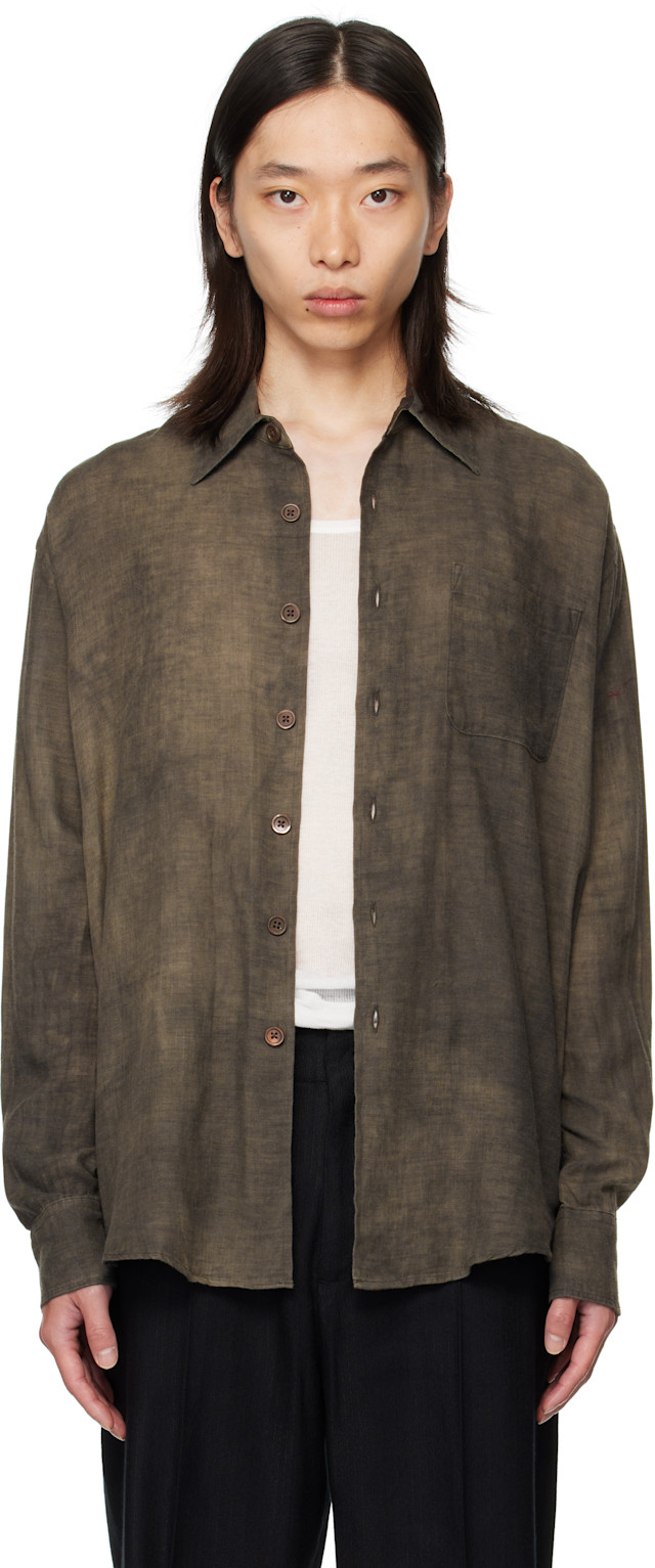 OUR LEGACY: Gray Above Shirt | SSENSE