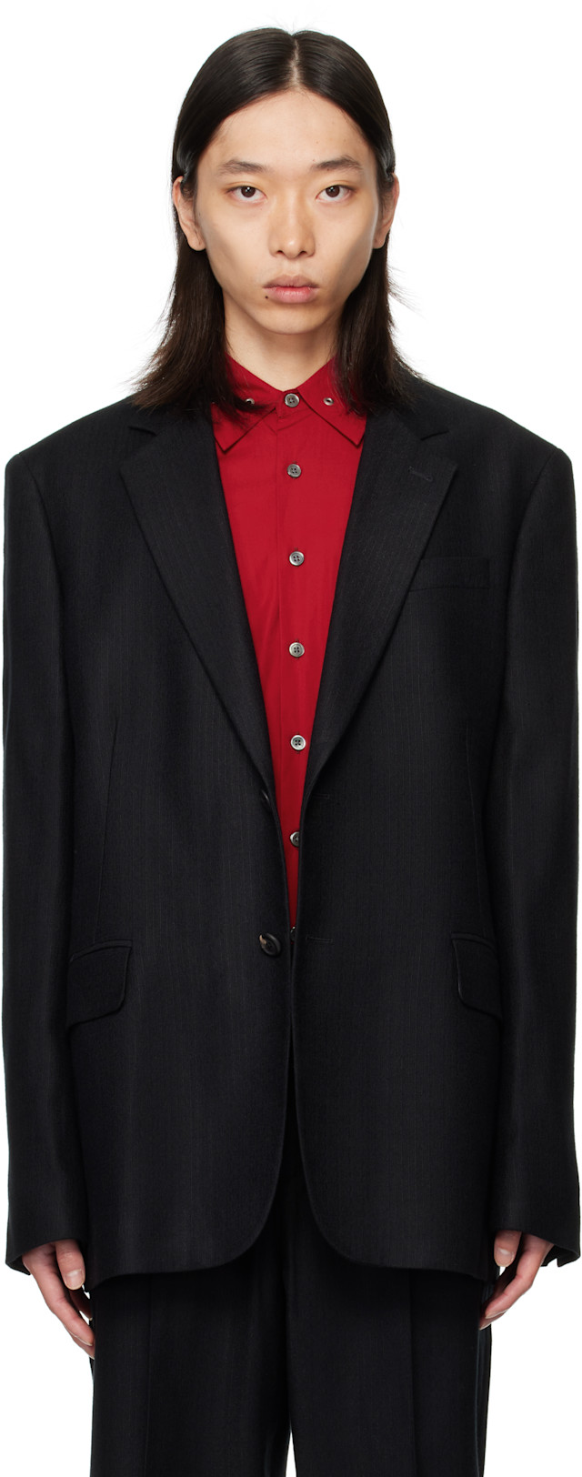 ジャケット・アウター OUR LEGACY CEREMONY BLAZER 25AW 46 OUR LEGACY: Black Ceremony Blazer | SSENSE