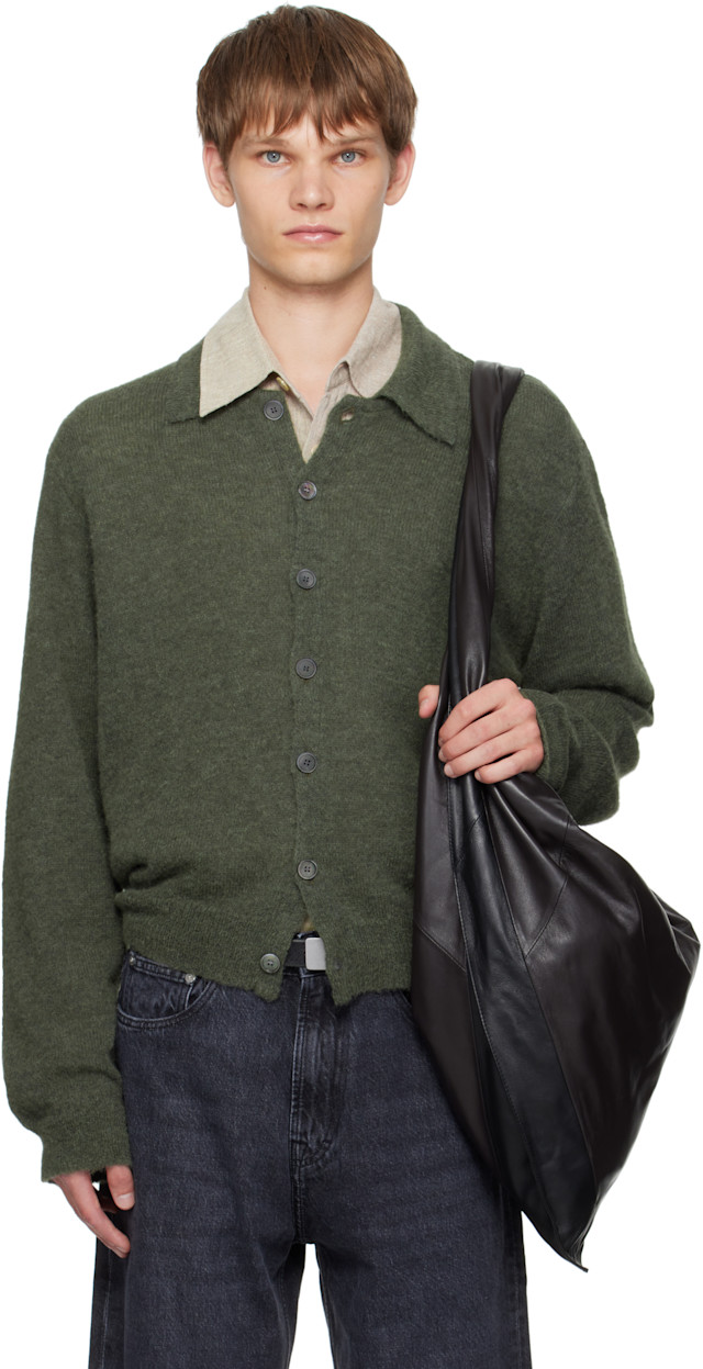 OUR LEGACY EVENING POLO カーディガン 46 Evening Polo in Rust Geezer Check
