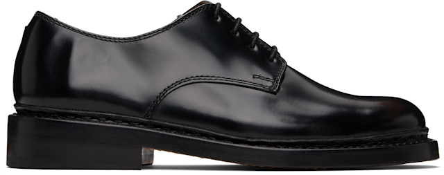 OUR LEGACY: Black Uniform Parade Derbys | SSENSE