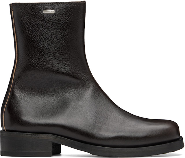 OUR LEGACY: Brown Camion Boots | SSENSE