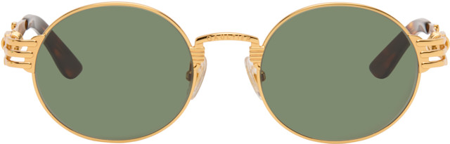 Jean Paul Gaultier: 'The Gold 56-6106' Sunglasses | SSENSE