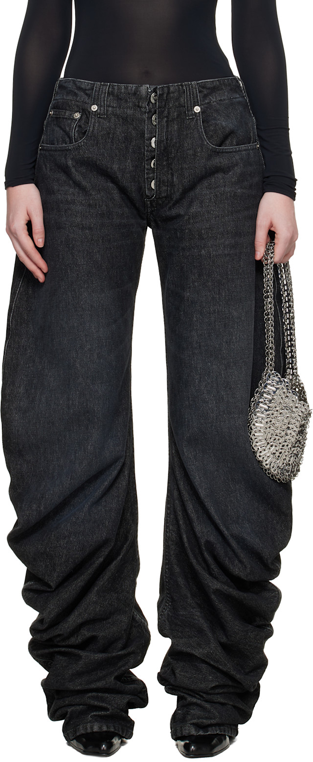 JeanPaul GAULTIER ウエストバッグ ジャンポールゴルチエJean Paul GAULTIER ロゴエンボスウエストバック