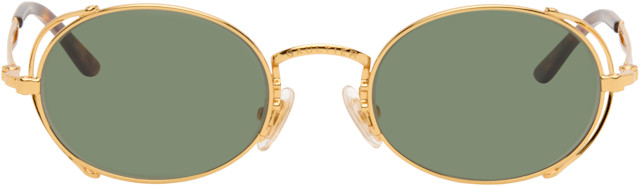 Jean Paul Gaultier: 'The Gold 55-3175' Sunglasses | SSENSE
