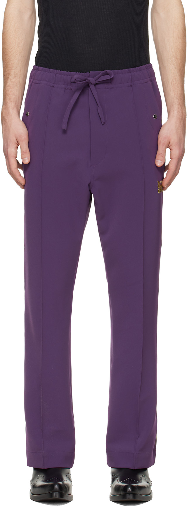 NEEDLES: Purple Piping Cowboy Lounge Pants | SSENSE