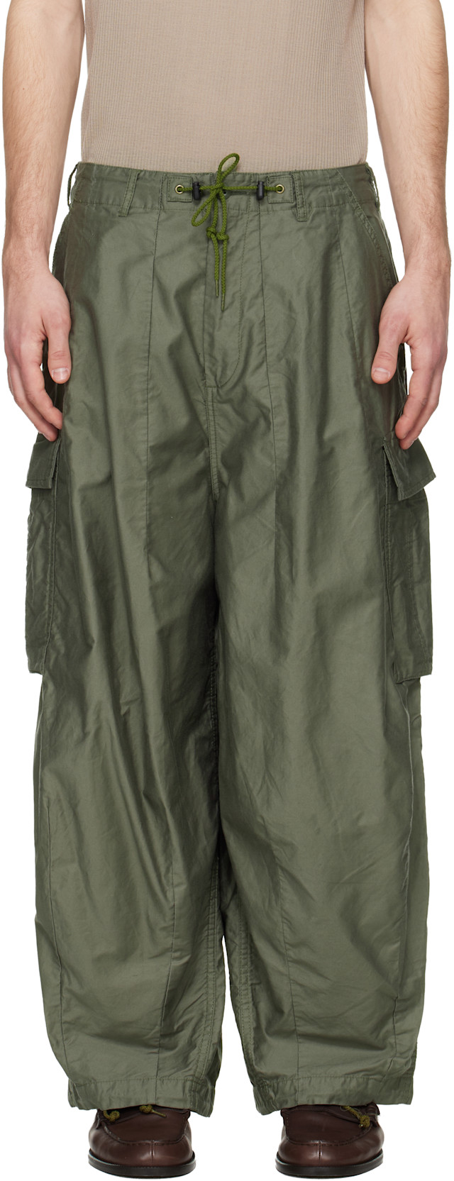美品minus 21aw us.army doublenee pants needles-khaki-hd-bdu-cargo-