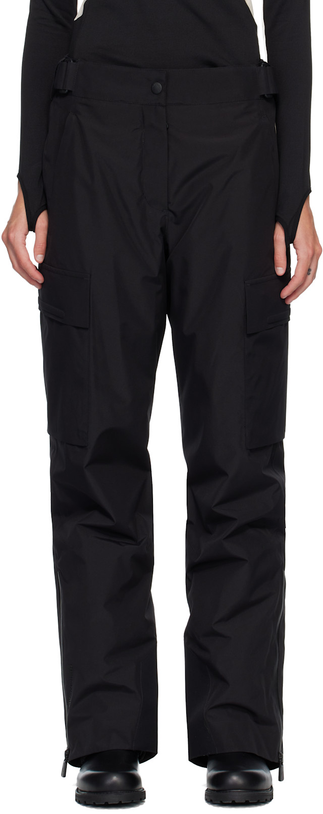 Moncler Grenoble: ブラック Padded GORE-TEX スキーパンツ | SSENSE 日本