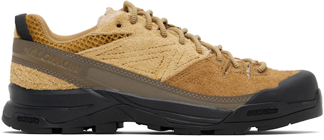 Salomon: Tan X-ALP Suede Sneakers | SSENSE