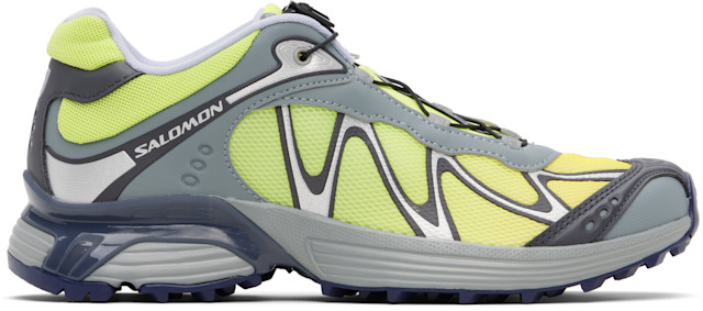 Salomon: Gray & Green XT-Whisper Sneakers | SSENSE
