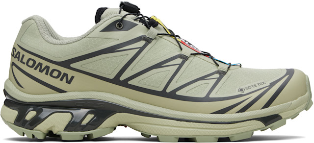 Salomon: Khaki XT-6 GORE-TEX Sneakers | SSENSE