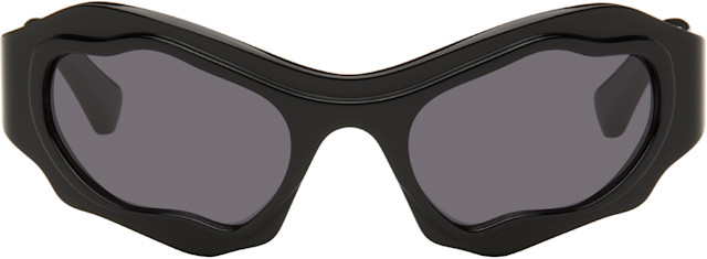 Kuboraum: Black E22 Sunglasses | SSENSE