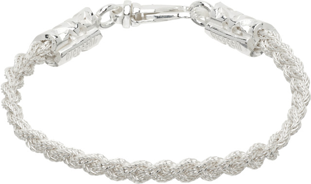 Emanuele Bicocchi: 3-Wire Ice Braid Bracelet | SSENSE Japan