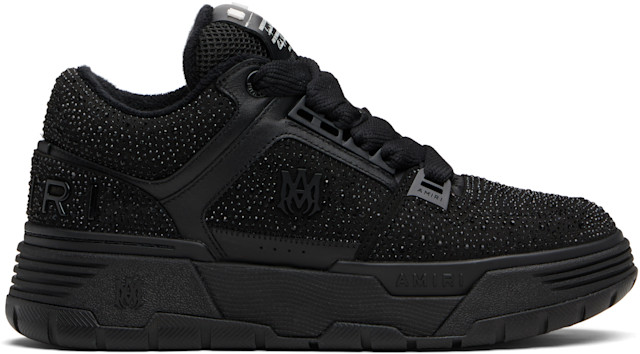 Julius ‘Concealed Fringe’ MA-1 Black amiri-black-crystal-ma-1-