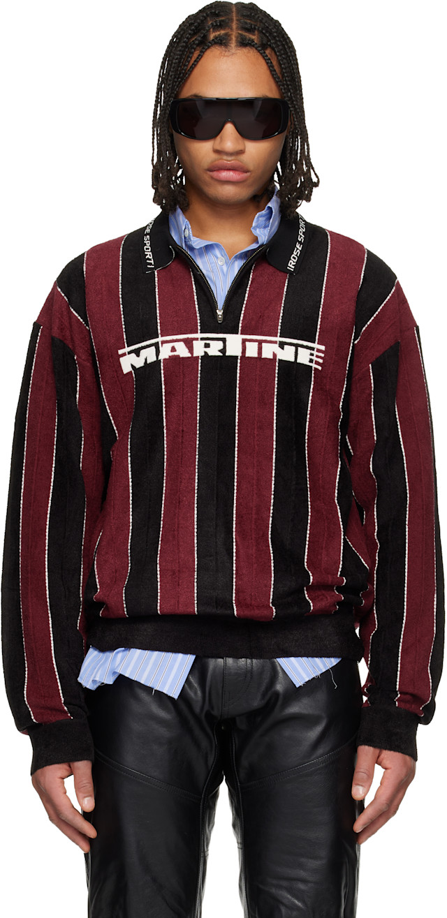 25ss Martine Rose パワーショルダーポロシャツ IMG_8686_a2a321ca-eac9-4677-