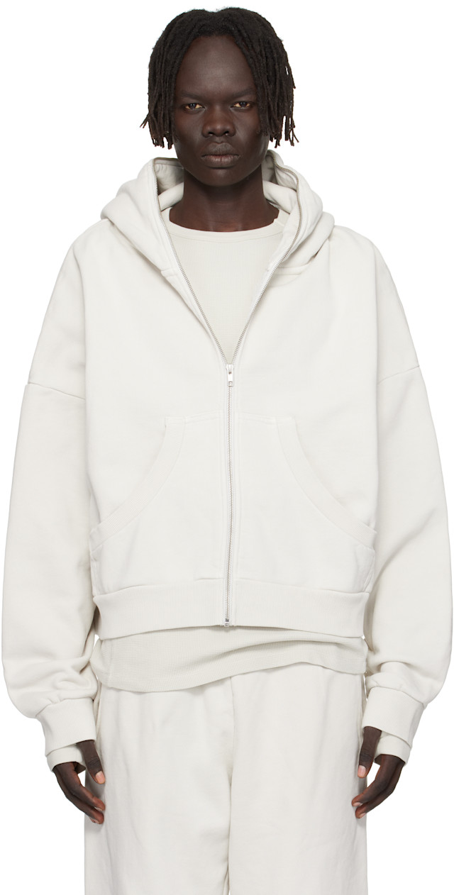 Entire Studios: Off-White Eternal Zip Hoodie | SSENSE Canada