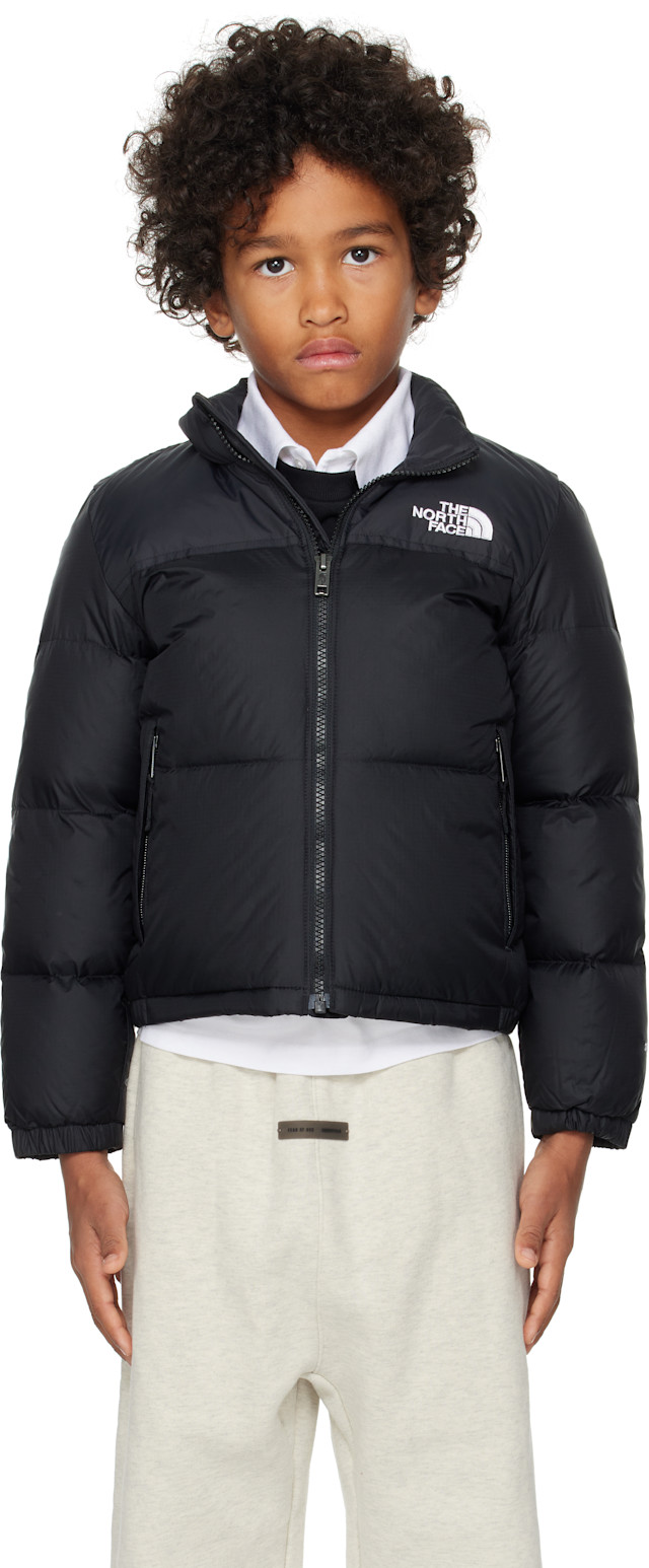 The North Face Kids: リトルキッズ｜ブラック 1996 レトロ ヌプシ