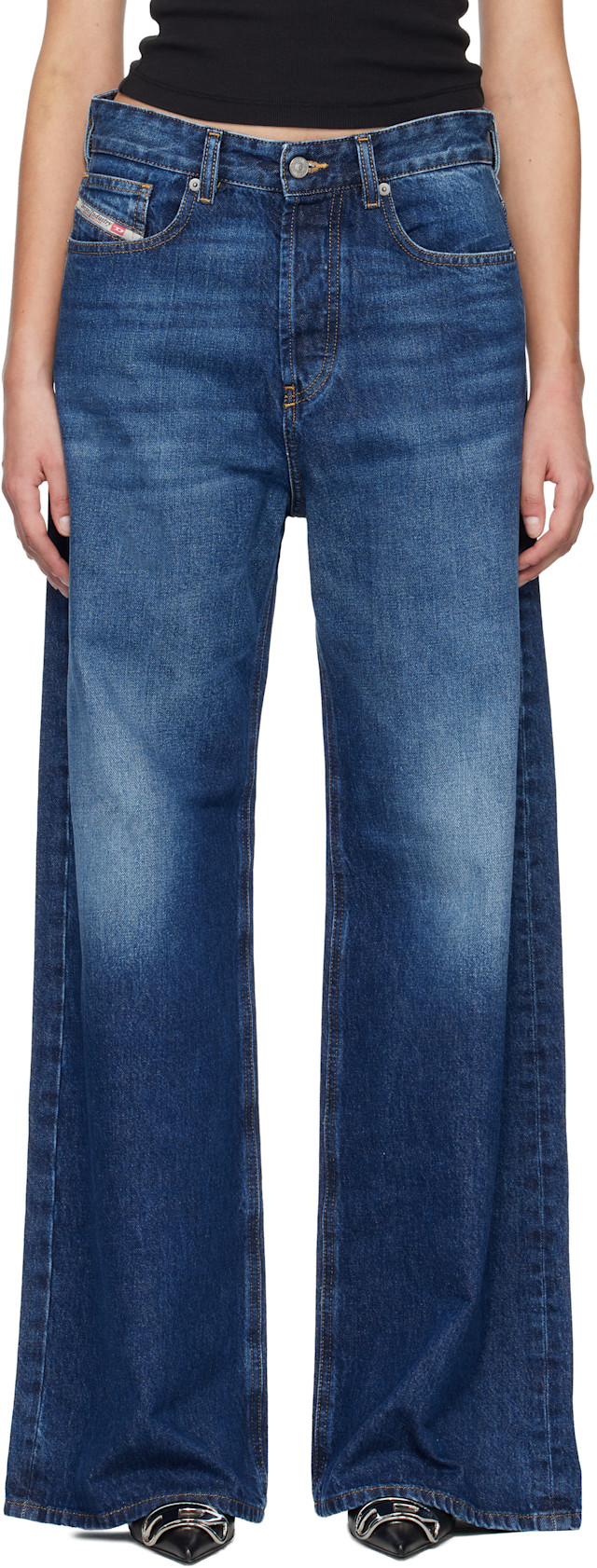Diesel: Blue Relaxed 1996 D-Sire Jeans | SSENSE