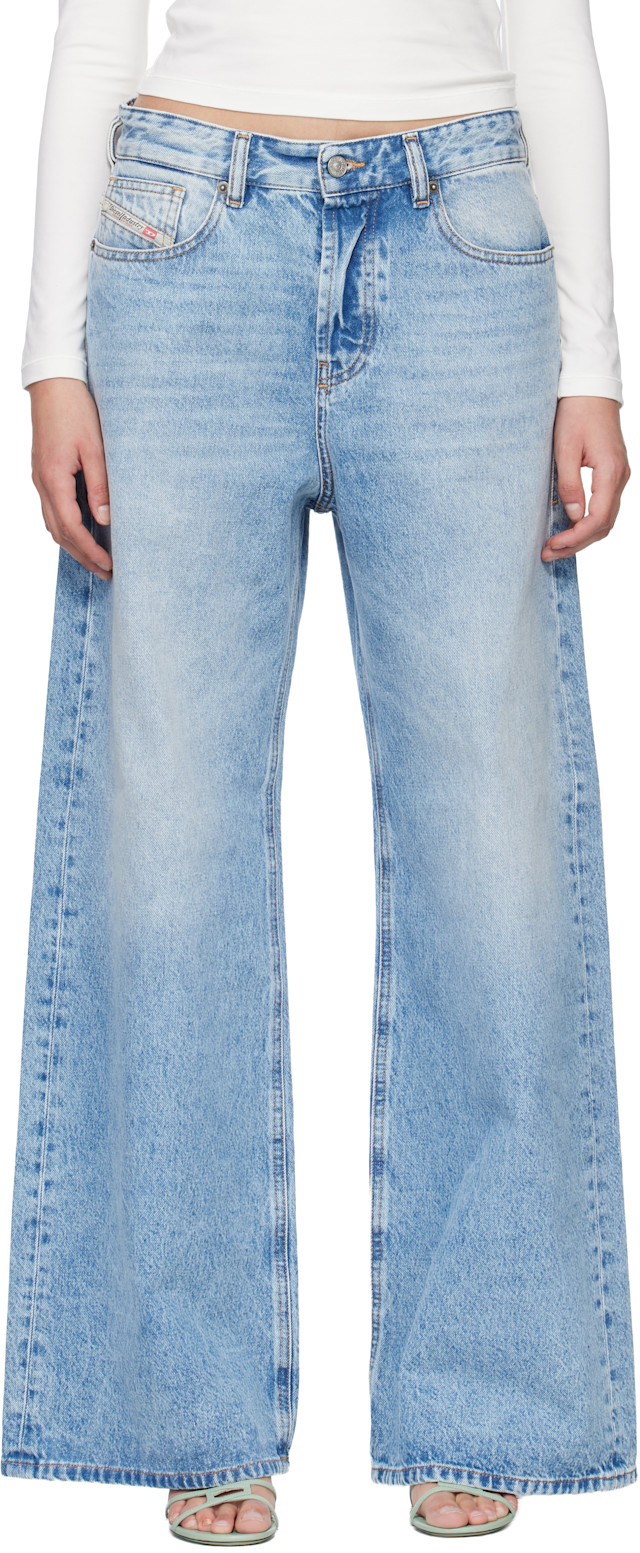 Diesel: Blue Relaxed 1996 D-Sire Jeans | SSENSE