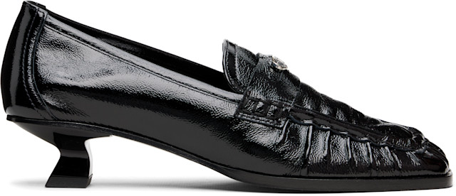 Diesel: Black D-Amber Moc 30 Heels | SSENSE