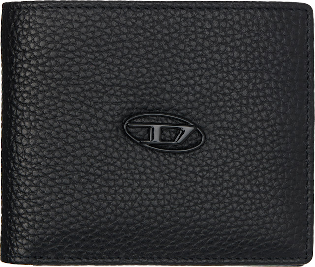 Diesel: Black Bi Fold Coin S Wallet | SSENSE