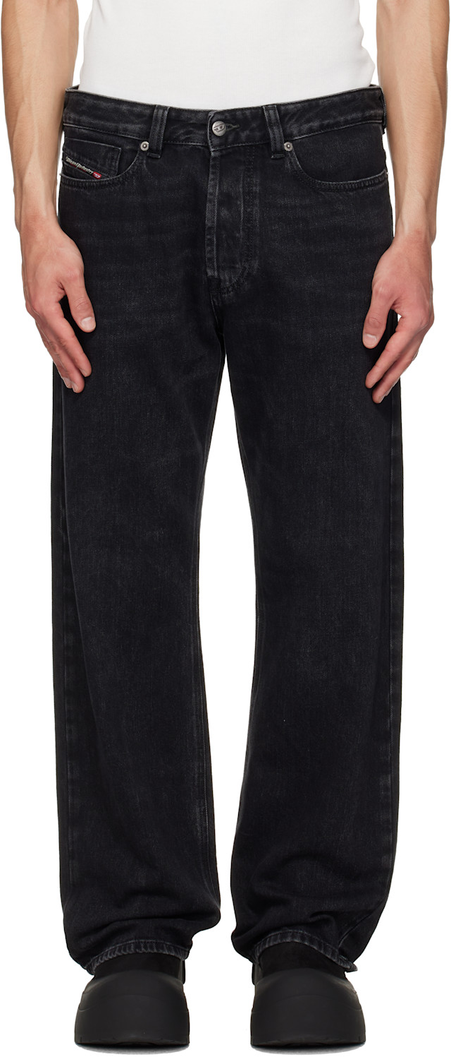 DIESELRELAXED 1980 D-EEPER定価5.6万円 Diesel: ブラック 1980 D-Eeper リラックス ジーンズ | SSENSE 日本