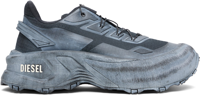 DIESEL 25SS D-Cage Runner サイズ43 Diesel: Gray D-Cage Runner Sneakers | SSENSE