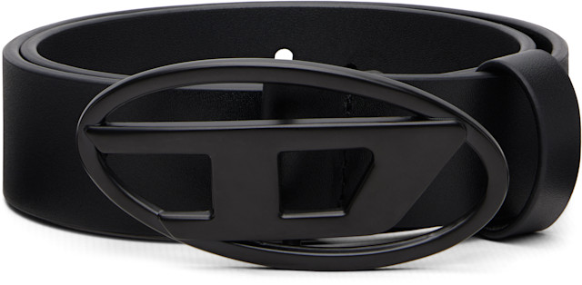 DIESEL KIDS ベルト Diesel: Kids Black Oval D Buckle Belt | SSENSE Canada