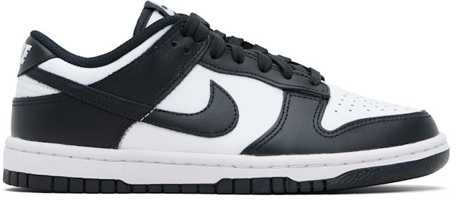 Nike: ホワイト＆ブラック Dunk ローカットスニーカー | SSENSE 日本