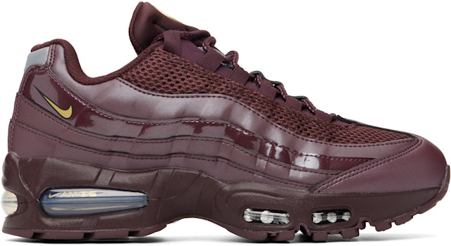 Nike: Burgundy Air Max 95 Big Bubble Sneakers | SSENSE