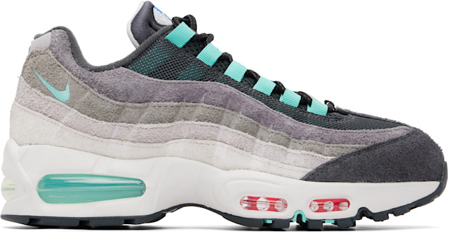 K*Z様 NIKE W AIR MAX 95 BIG BUBBLEグレープグラデ Nike: Gray Air Max 95 Big Bubble Sneakers | SSENSE