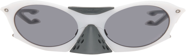 希少！ OAKLEY オークリー PLANTARIS ホワイトフレーム Oakley: White Plantaris Sunglasses | SSENSE