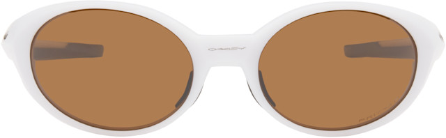Oakley: ホワイト Eye Jacket Redux サングラス | SSENSE 日本