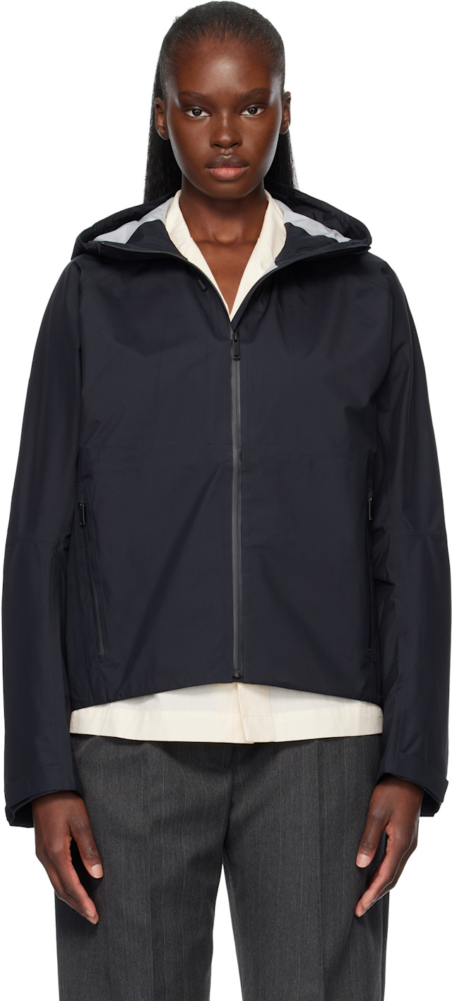 Canada Goose: Black Horizon Rain Jacket | SSENSE