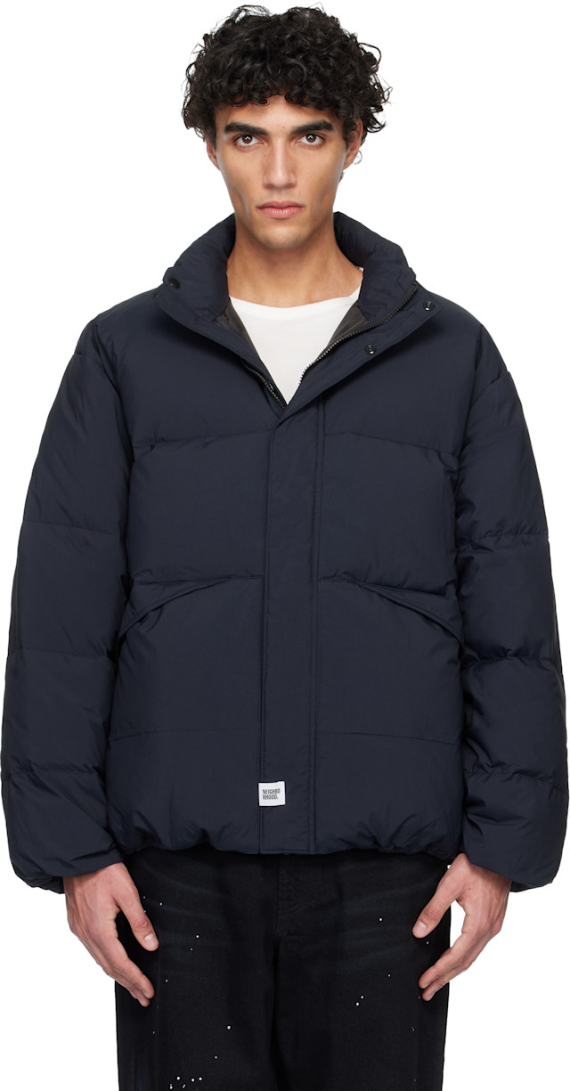 Neighborhood: Black Classic Down Jacket | SSENSE