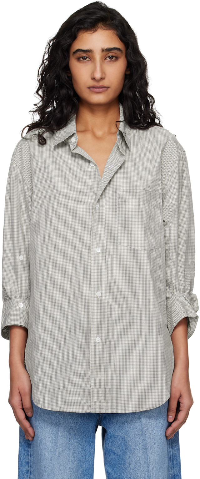 Citizens of Humanity: Beige Kayla Shirt | SSENSE