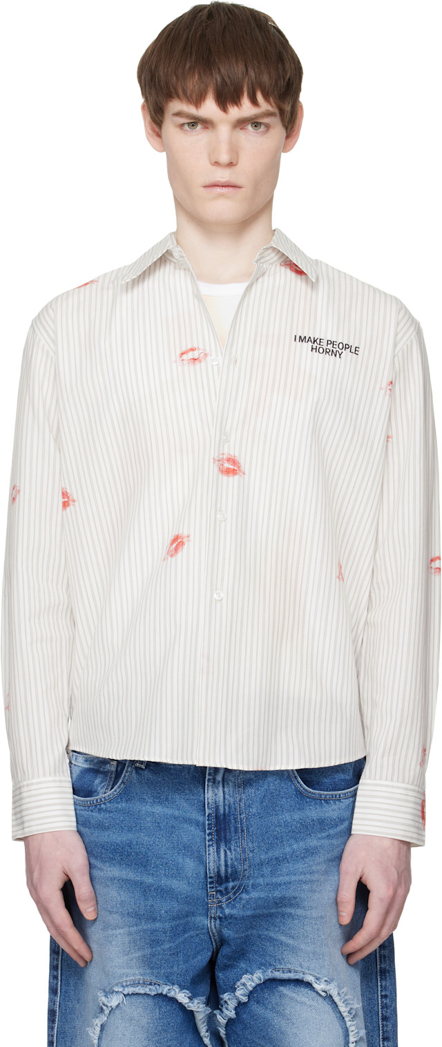 Carne Bollente: Off-White 'Business Sensual' Shirt | SSENSE Germany