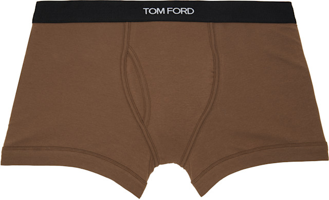 tom-ford-brown-cotton-boxer-