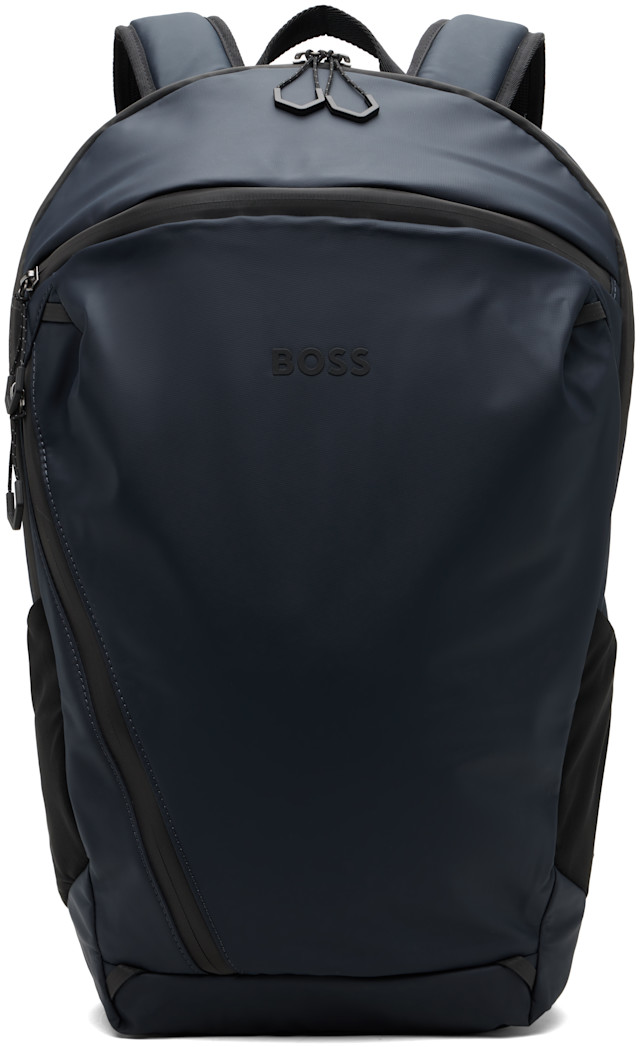 BOSS バックパック ネイビー boss-hugo-boss-navy-reflective