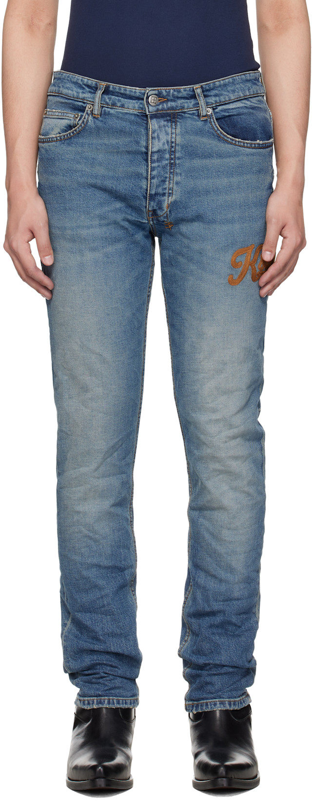 Ksubi: Blue Chitch Relik Jeans | SSENSE