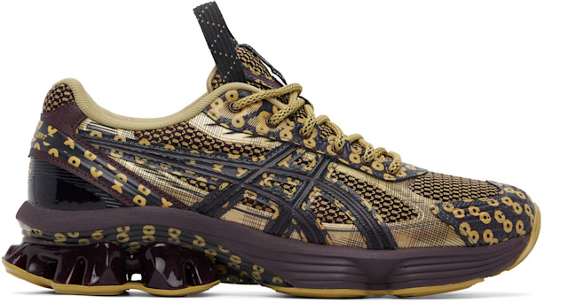 ASICS: Khaki Kiko Kostadinov Edition US7-S Gel-Kinetic Fluent