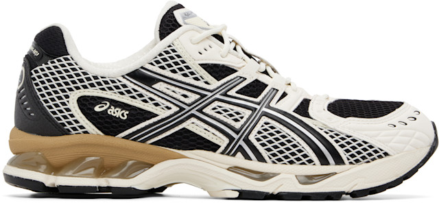 ASICS: Black & Off-White Gel-Nimbus 10.1 Sneakers | SSENSE