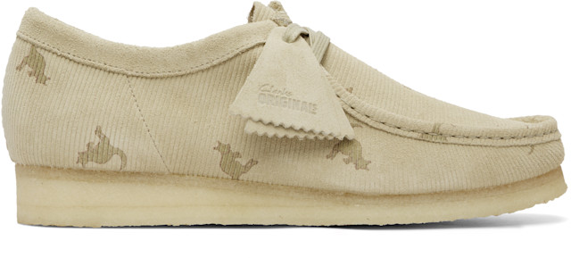 Clarks Originals: ベージュ ワラビー | SSENSE 日本