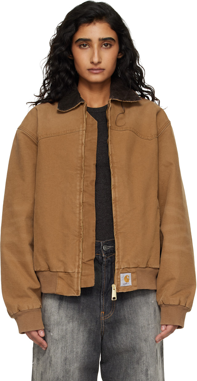 Carhartt Work In Progress: タン OG Santa Fe ジャケット | SSENSE 日本