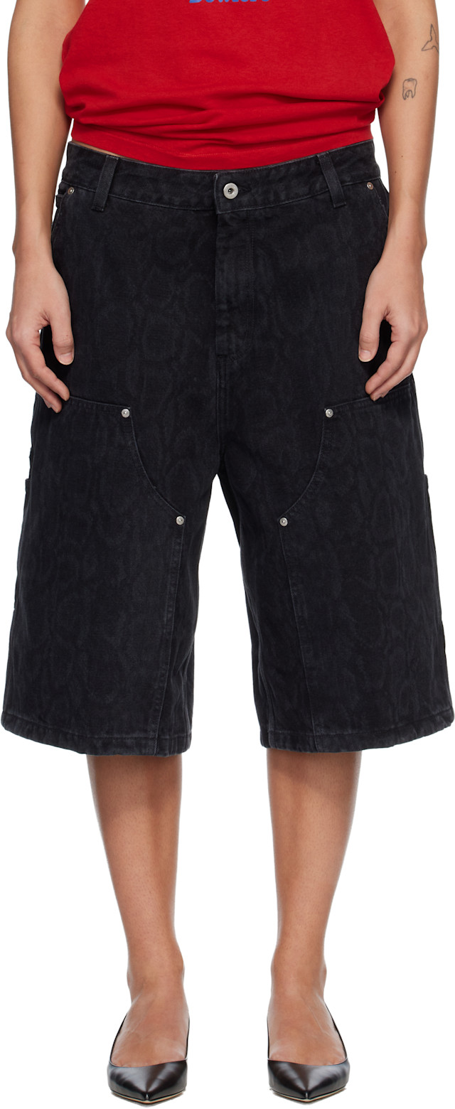 Carhartt Work In Progress: Black Snake Nixon Double Knee Denim