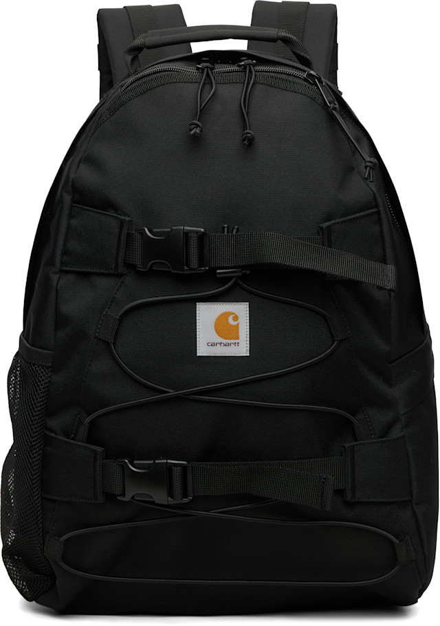 【新品・タグ付き】Carhartt WIP ブラック リュック バックパック Carhartt Work In Progress: ブラック Kickflip バックパック | SSENSE