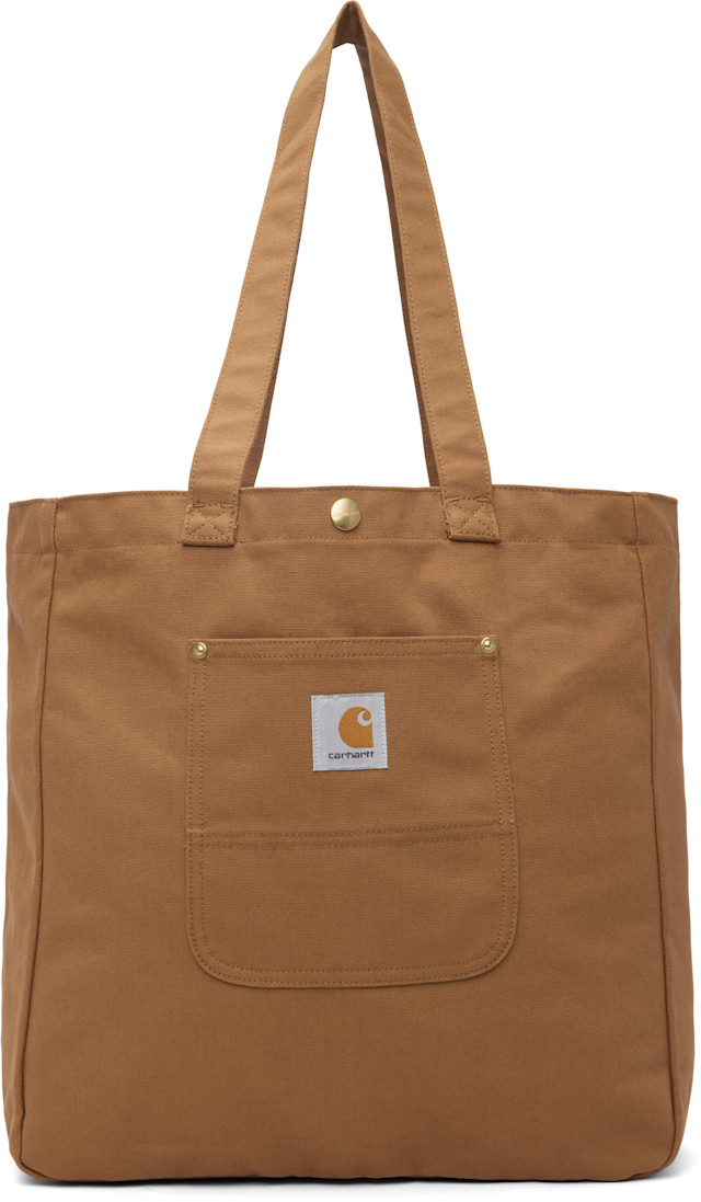 Carhartt Work In Progress: Brown Bay Tote | SSENSE United Kingdom