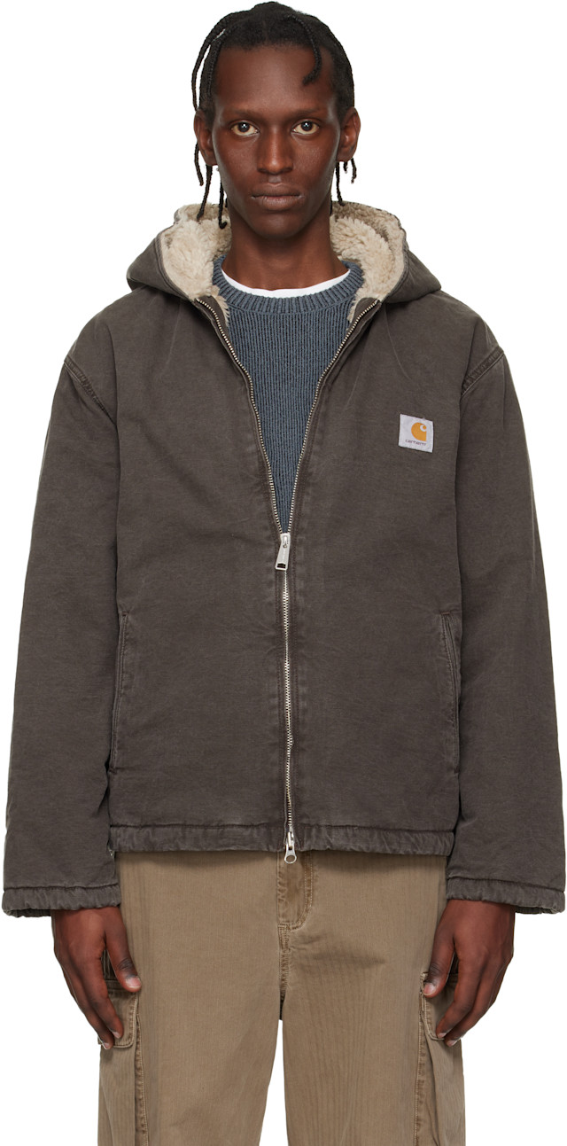 Carhartt Work In Progress: ブラック Mitch ジャケット | SSENSE 日本